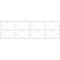 Ekena Millwork Set of Four Panels for 94 1/2"W x 28 1/4"H Kiowa Fretwork Wainscot Wall Paneling WPKP14X01X47KWA - alternate 3